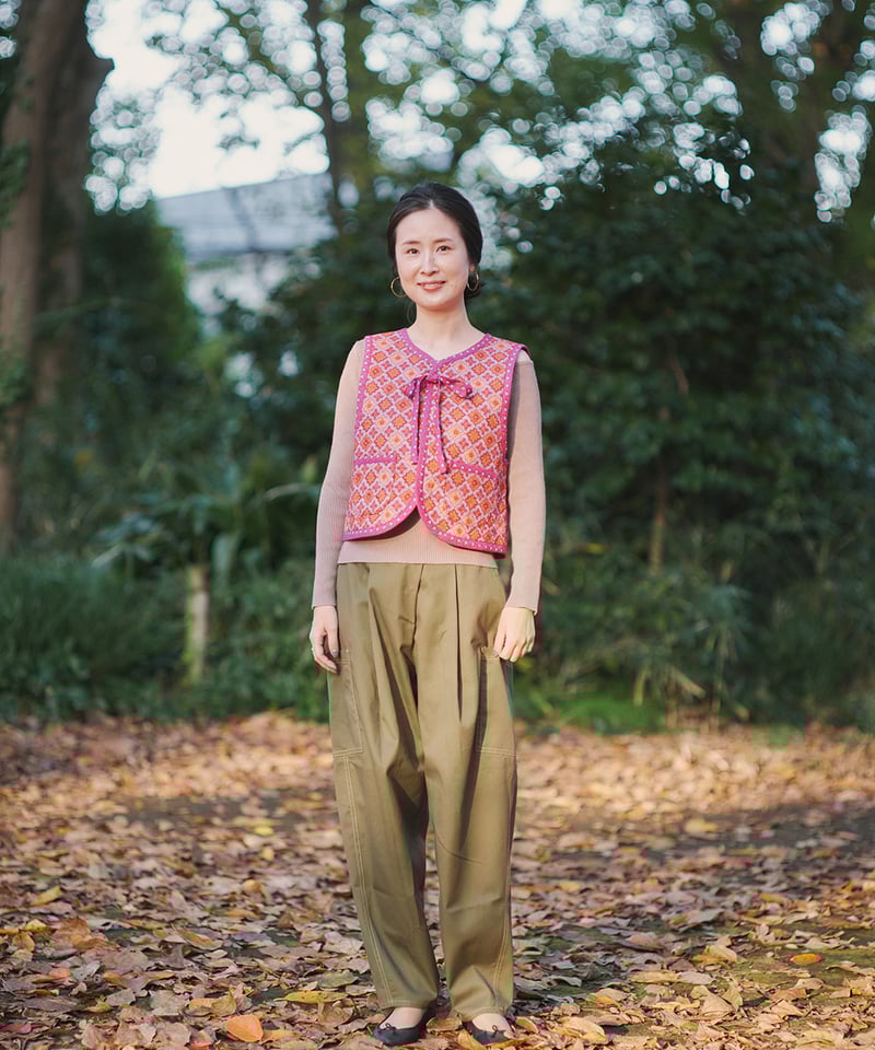 大人の【バレルパンツ】型紙 | maiando