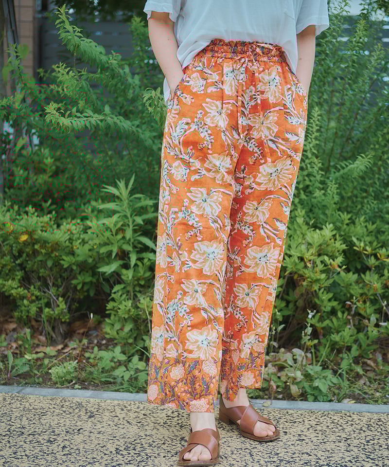 2柄のリラックスパンツ型紙 | maiando