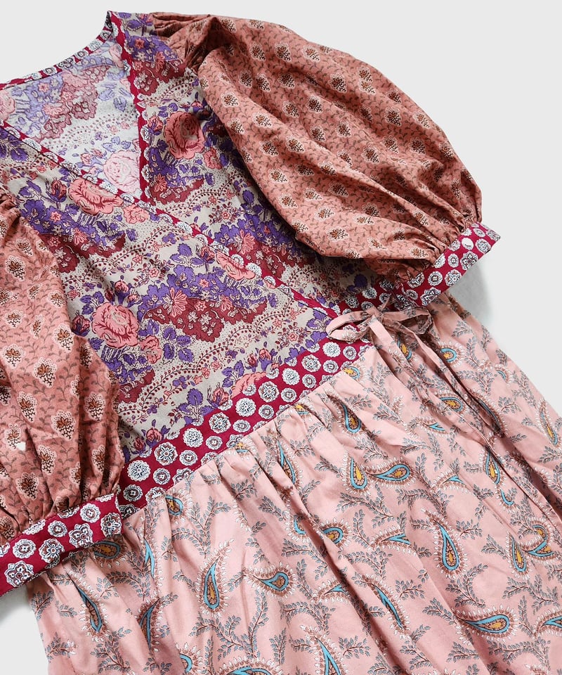 mai ando ボリューム袖のカシュクールワンピース　キット　ソレイアード fit=scale-down,w=1200