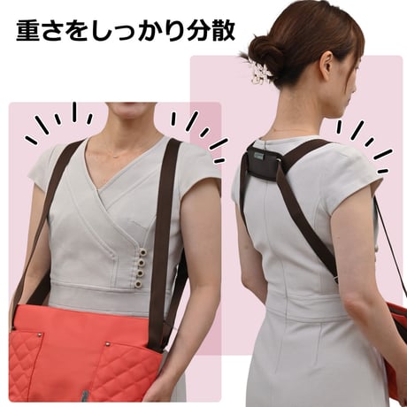5way coaroo 【コアルー ハナロ ミニ mtn】サブバッグ TVテレビで好評 肩こり ラク 前抱え 軽い ショルダー リュック 軽量 バッグ 手持ち 旅行 B5 撥水 2way 3way