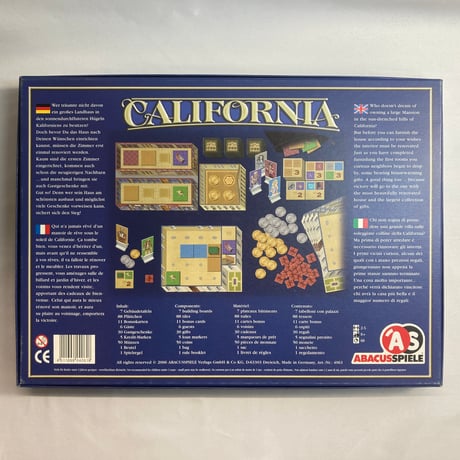 カリフォルニア (California) / ABACUS SPIELE 海外版(日本語訳有)