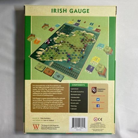 アイリッシュゲージ (Irish Gauge) / Capstone Games 海外版(日本語説明書有)