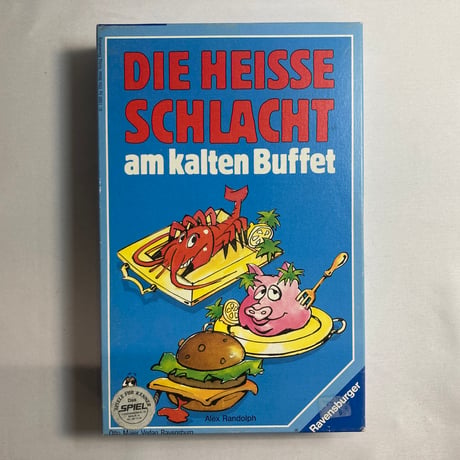 【箱イタミ有】 冷たい料理の熱き戦い (Die Heisse Schlacht am Kalten Buffet) / Ravensburger 海外版(自作？日本語訳)