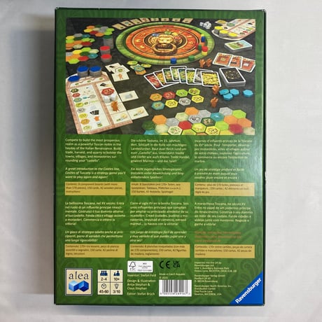 【箱スレ有】 トスカーナの城 (The Castles of Tuscany) / Alea 海外版(日本語訳有)