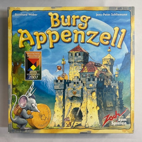 【拡張付属】 チーズのお城 ドイツ語版 (Burg Appenzell) / Zoch Verlag 海外版(日本語訳有)