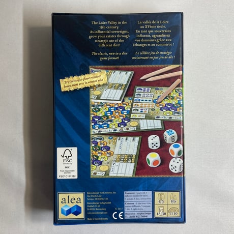 ブルゴーニュ ダイスゲーム (The Castles of Burgundy the dice game) / alea 海外版(日本語訳有)