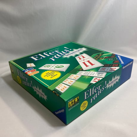 【箱凹み有】 エルファーラウス ボードゲーム (Elfer raus! Das Brettspiel) / Ravensburger 海外版(自作？日本語訳有)