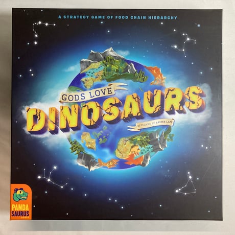 ゴッズ・ラブ・ダイナソーズ (Gods Love Dinosaurs) / Pandasaurus Games 海外版(日本語訳有)