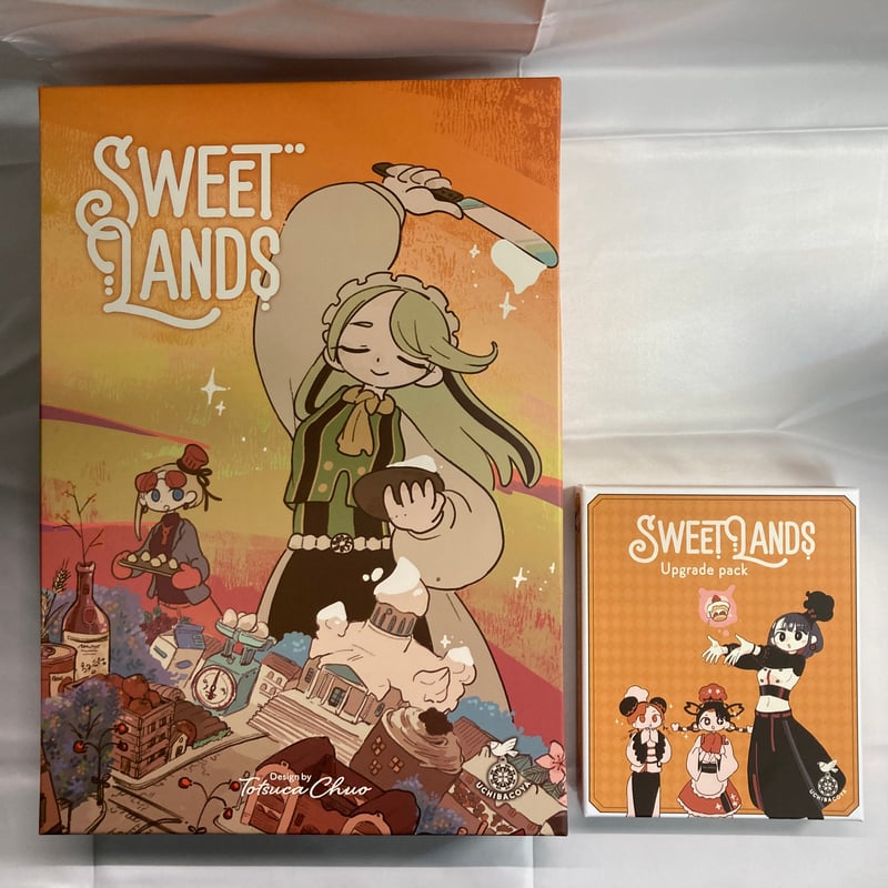 Sweet Lands ボードゲーム アップグレードパック付き アップグレードパック付属】 スイーツランド (Sweet Lands) / うちばこ