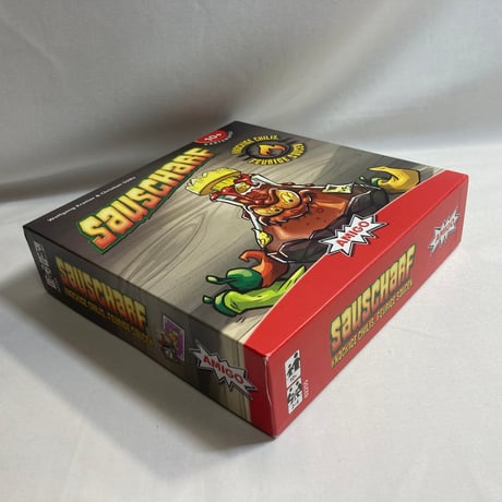【箱裏凹み有】 激辛チリソース (Sauscharf) / Amigo Spiele 海外版(日本語訳無)