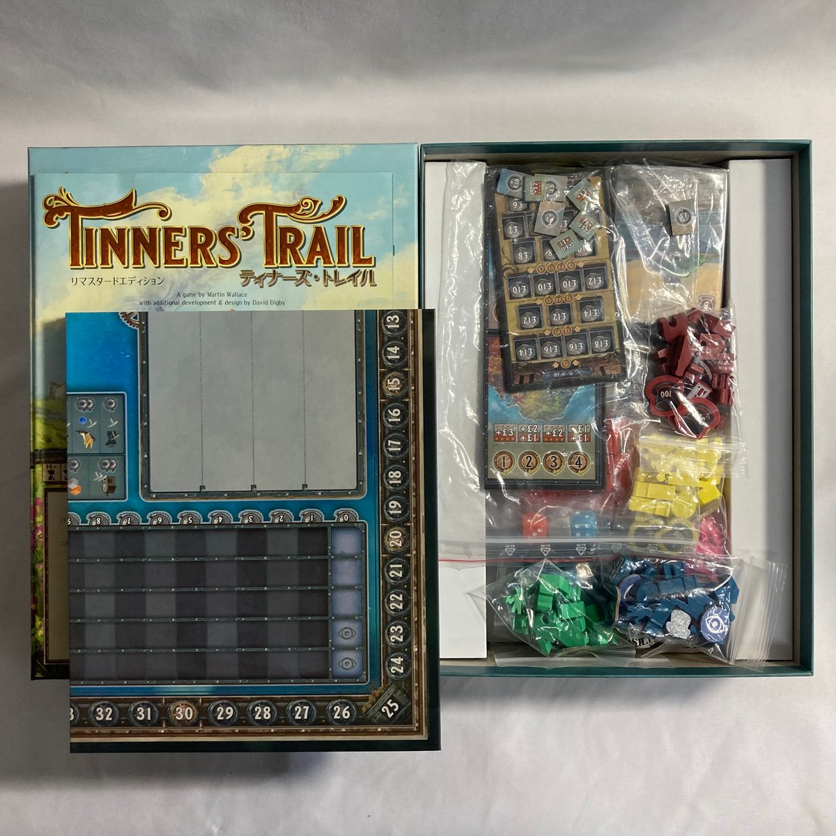 ティナーズトレイル　新品未開封品　日本語版　ボードゲーム ティナーズトレイル 新品未開封品 日本語版 ボードゲーム ティ
