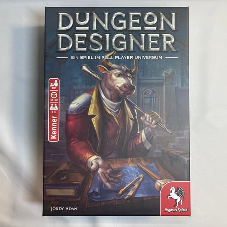 ダンジョンデザイナー (Dungeon Designer) / Pegasus Spiele 海外版(日本語訳有)