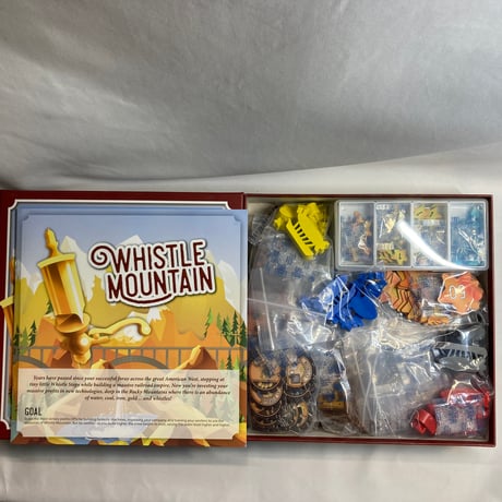 【箱破れ有】 ホイッスル・マウンテン (Whistle Mountain) / Bezier Games 海外版(日本語訳無)