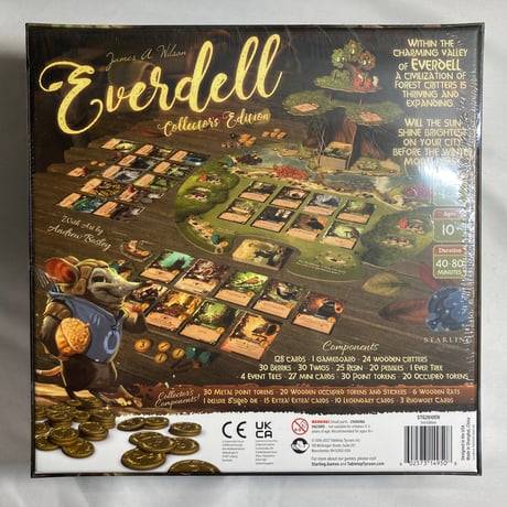 【未開封】 エバーデール コレクターズエディション (Everdell Collector’s Edition) / Starling Games 海外版(日本語訳無)