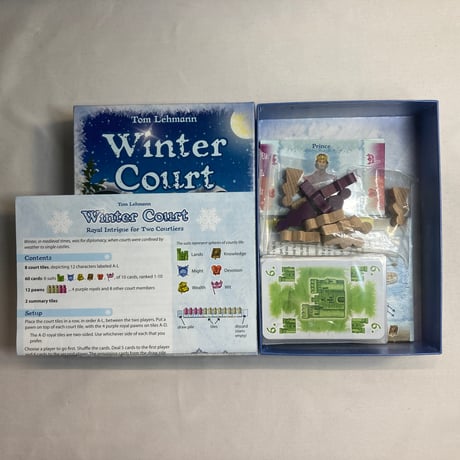 ウィンターコート (Winter Court) / Rio Grande Games 海外版(日本語訳無)