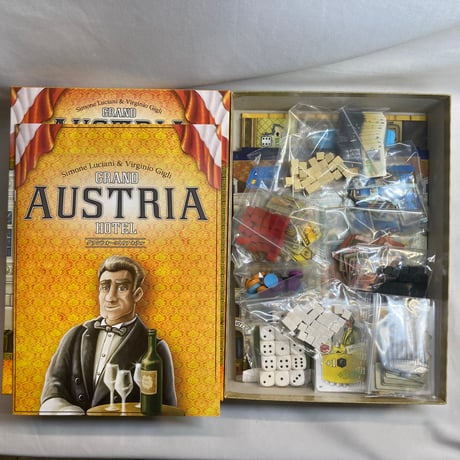 【箱正面若干凹み有】 グランドオーストリアホテル (Grand Austria Hotel) / Engames 日本語版