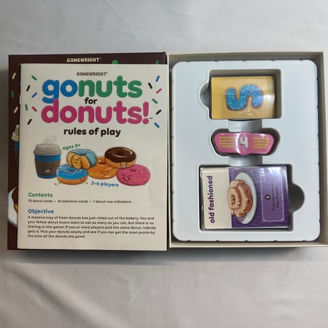 ゴーナッツ・フォー・ドーナツ (Go Nuts for Donuts) / Gamewright 海外版(日本語訳無)