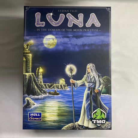 【メタルコイン同梱】 ルナ 月の巫女の神殿にて デラックス版 (Luna In the Domain of the Moon Priestess) / TMG 海外版(日本語説明書有)