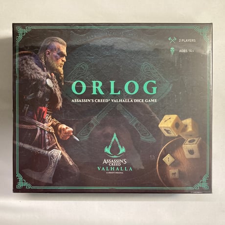 【未開封】 オルロッグ アサシンクリード ヴァルハラ ダイスゲーム (Orlog Assassin’s Creed Valhalla) / PureArts Studio 海外版(日本語訳無)