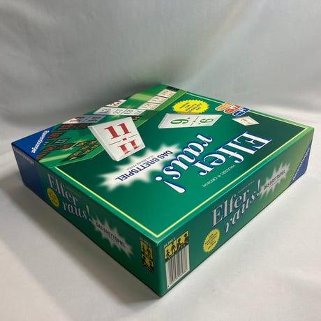 【箱凹み有】 エルファーラウス ボードゲーム (Elfer raus! Das Brettspiel) / Ravensburger 海外版(自作？日本語訳有)