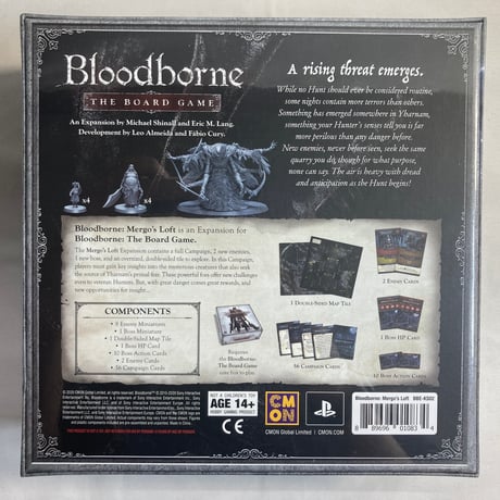 【拡張３種付属 説明文必読】 ブラッドボーン ザ・ボードゲーム (Bloodborne The Board Game) / CMON Limited 海外版(日本語訳無)