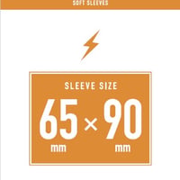 【新品】 スリーブ スタンダードサイズソフト 65*90mm 100枚 / Engames