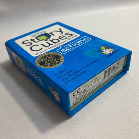 【箱汚れ有】 ローリーズ ストーリー キューブス アクション編 (Rory’s Story Cubes Actions) / Gamewright 海外版(日本語訳無)