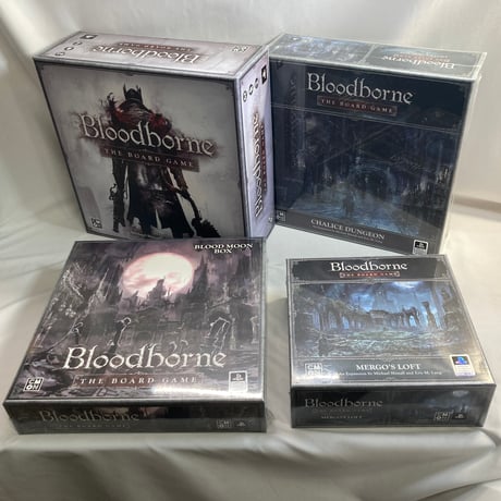 【拡張３種付属 説明文必読】 ブラッドボーン ザ・ボードゲーム (Bloodborne The Board Game) / CMON Limited 海外版(日本語訳無)