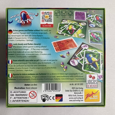 オウムさがし (Mach die Flatter) / Zoch Verlag 海外版(日本語訳有)
