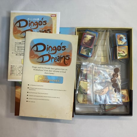 ディンゴの夢 (Dingo’s Dreams) / Red Raven Games 海外版(日本語訳有)