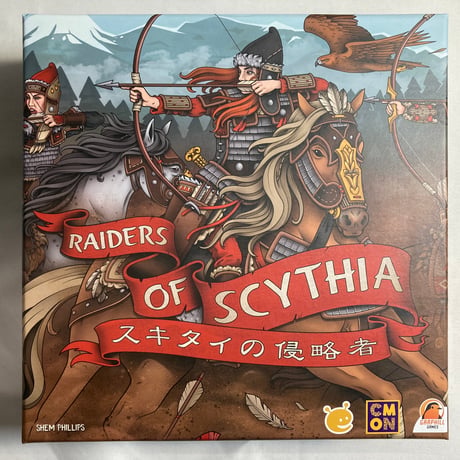 【メタルコイン付属 袋汚れ有】 スキタイの侵略者 (Raiders of Scythia) / ケンビル 日本語版