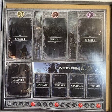 【拡張３種付属 説明文必読】 ブラッドボーン ザ・ボードゲーム (Bloodborne The Board Game) / CMON Limited 海外版(日本語訳無)