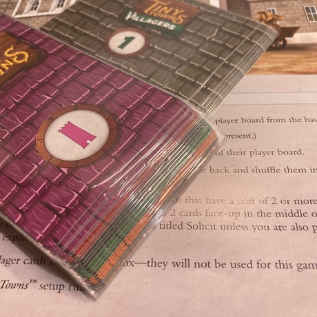 タイニータウン 拡張 民のちから (Tiny Towns Villagers) / Alderac Entertainment Group 海外版(日本語訳無)