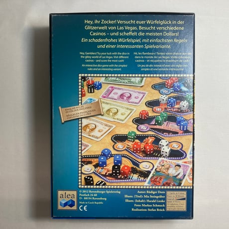 【海外版説明書欠品】 ベガス (Las Vegas) / Ravensburger 海外版(日本語訳有)