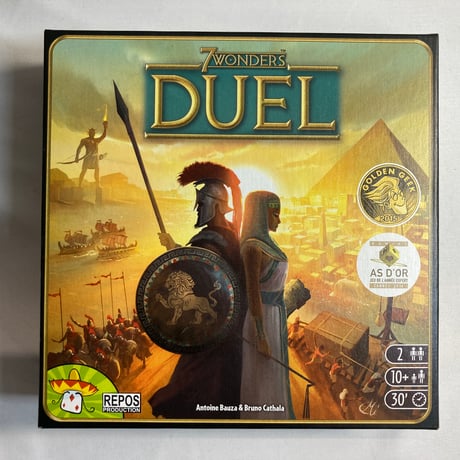 【拡張１種同梱】 世界の七不思議 デュエル (7 Wonders Duel) / ホビージャパン 日本語版