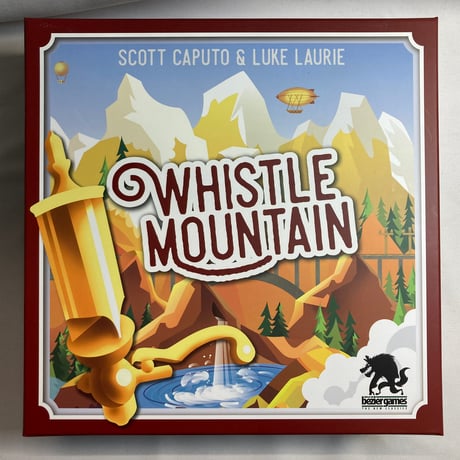 【箱破れ有】 ホイッスル・マウンテン (Whistle Mountain) / Bezier Games 海外版(日本語訳無)