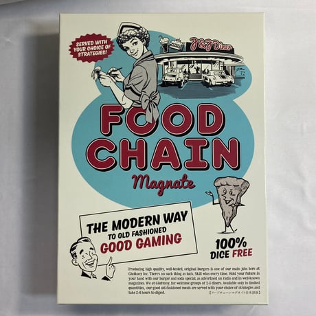 【箱キズ一部変色有】 フードチェーンマグネイト (Food Chain Magnate) / ニューゲームズオーダー 日本語版