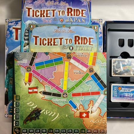 チケット・トゥ・ライド 日本/イタリアマップ (Ticket to Ride Map Collection Japan ＆ Italy) / Days of Wonder 海外版(日本語訳無)