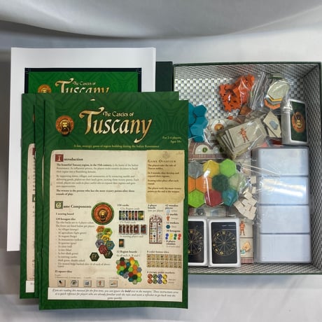 【箱スレ有】 トスカーナの城 (The Castles of Tuscany) / Alea 海外版(日本語訳有)