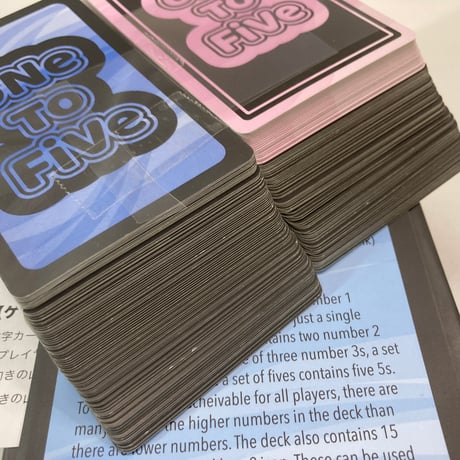 ワン・トゥ・ファイブ (ONE TO FIVE) / Marmot Card Games 海外版(日本語訳有)