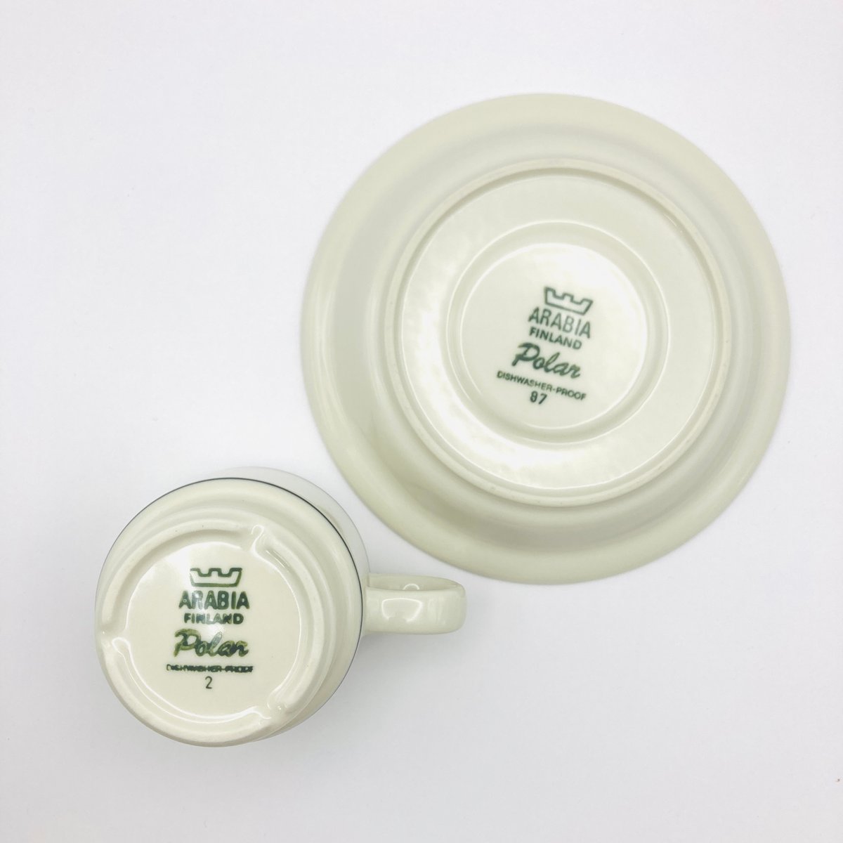 ARABIA | POLAR cup&saucer 02 | Beelepo