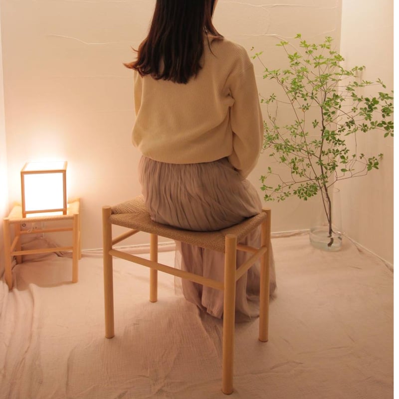 ペーパーコードスツール-長方形-SHIKAKU-Rectangle | SHIKAKU