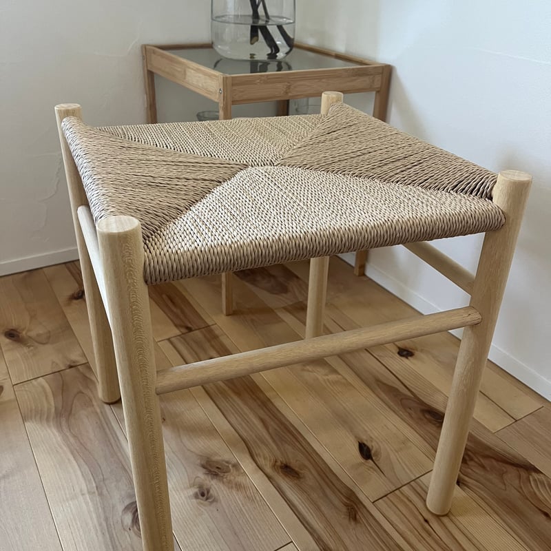 ペーパーコードスツール　SHIKAKU ペーパーコードスツール-正方形-SHIKAKU | SHIKAKU