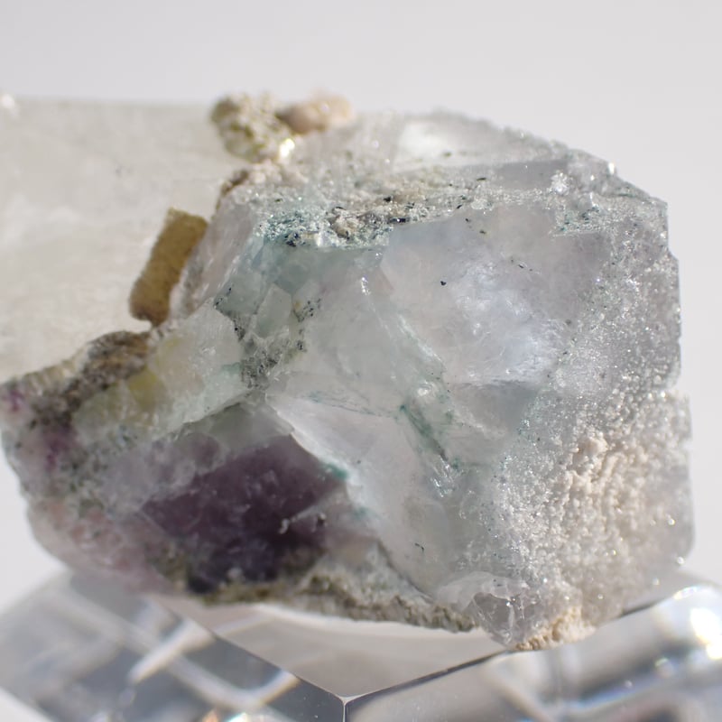 広西チワン族自治区産 フローライト結晶 水晶共生 | 今林商店