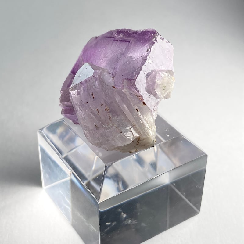 天然石 ハイクオリティ ヤオガンシャン産フローライト 水晶共生 中国 ヤオガンシャン産 フローライト結晶 水晶共生 | 今林商店