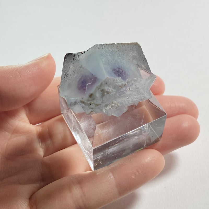 【鉱物】蛍石/フローライト　ヤオガンシャン産　貫入双晶 ヤオガンシャン鉱山 蛍石 | 鉱物標本,ハ行,フローライト/蛍石