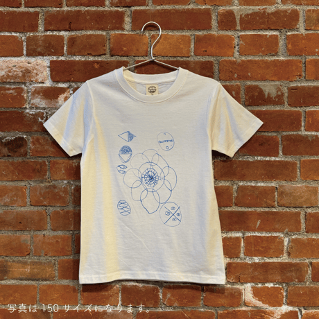 【終了しました】E24-39 巨大な花（表現万博●×▲オーガニックコットンTシャツ：2月発送分）