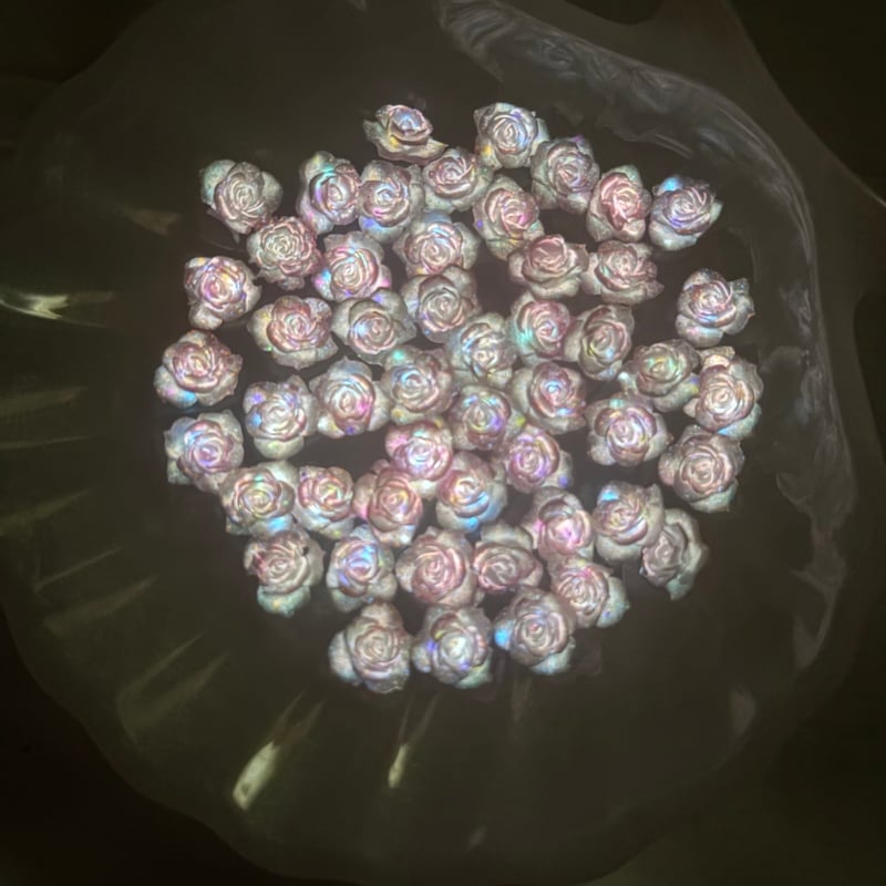 デコパーツ】ソフトレジン薔薇パーツ | awawa parts shop