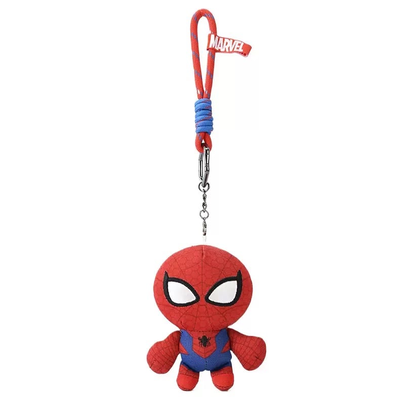 Toy】MARVEL スパイダーマン＆ヴェノム ぬいぐるみキーホルダー
