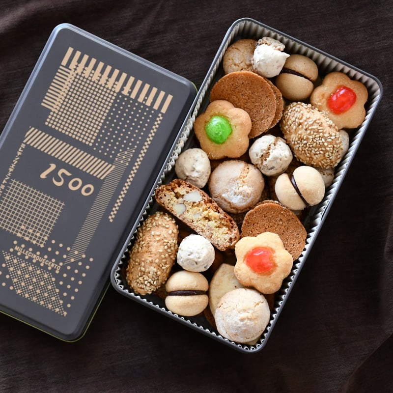 店頭受け渡し】ミレチのクッキー缶(12月2日〜12月7日受け渡し) | 1500